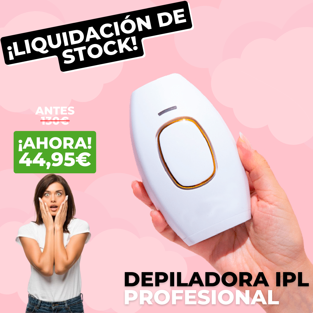 Depiladora Láser IPL Profesional