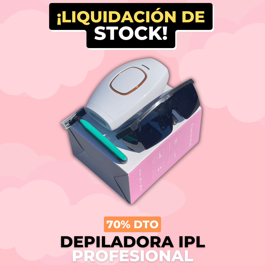 Depiladora Láser IPL Profesional